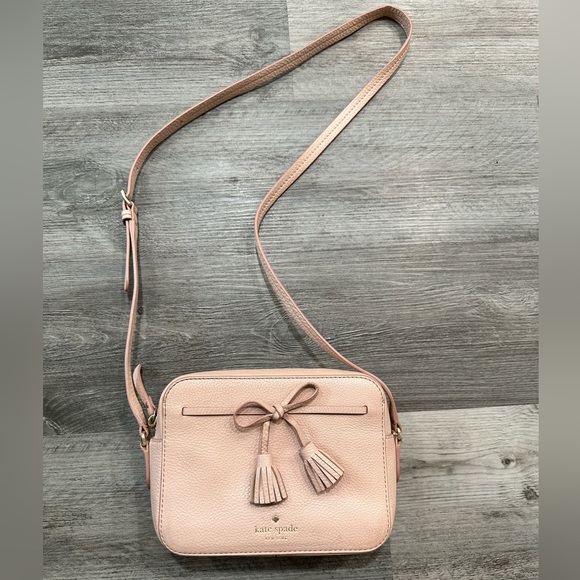 Kate Spade Leather Pink Blush Small Crossbody Bag - Picture 1 of 12